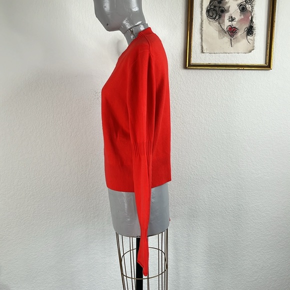 French Connection Babysoft Crewneck Gather Sweater - Picture 4 of 8